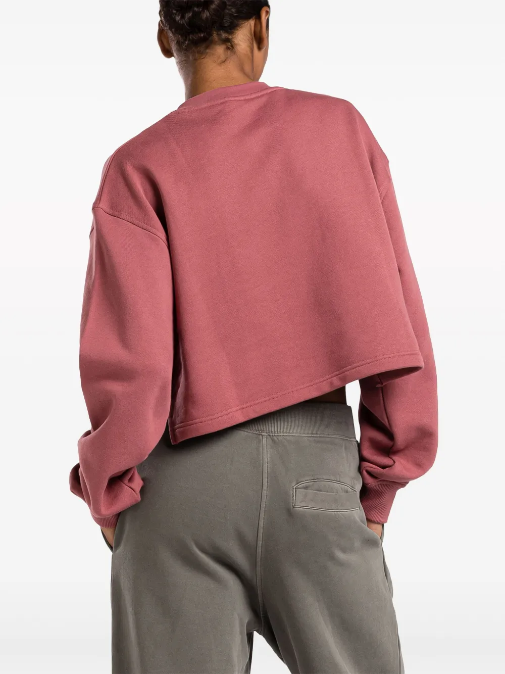 Reebok Sweater met geborduurd logo Roze