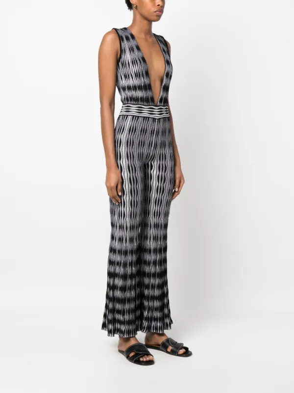 ワンピース Antonino Valenti Tuda Delia Jumpsuit In Black Antonino Valenti Delia Knitted Sleeveless Jumpsuit | Black