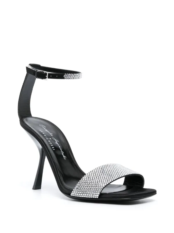 Sergio Rossi x Evangelie Smyrniotaki 110mm Sandals | Black