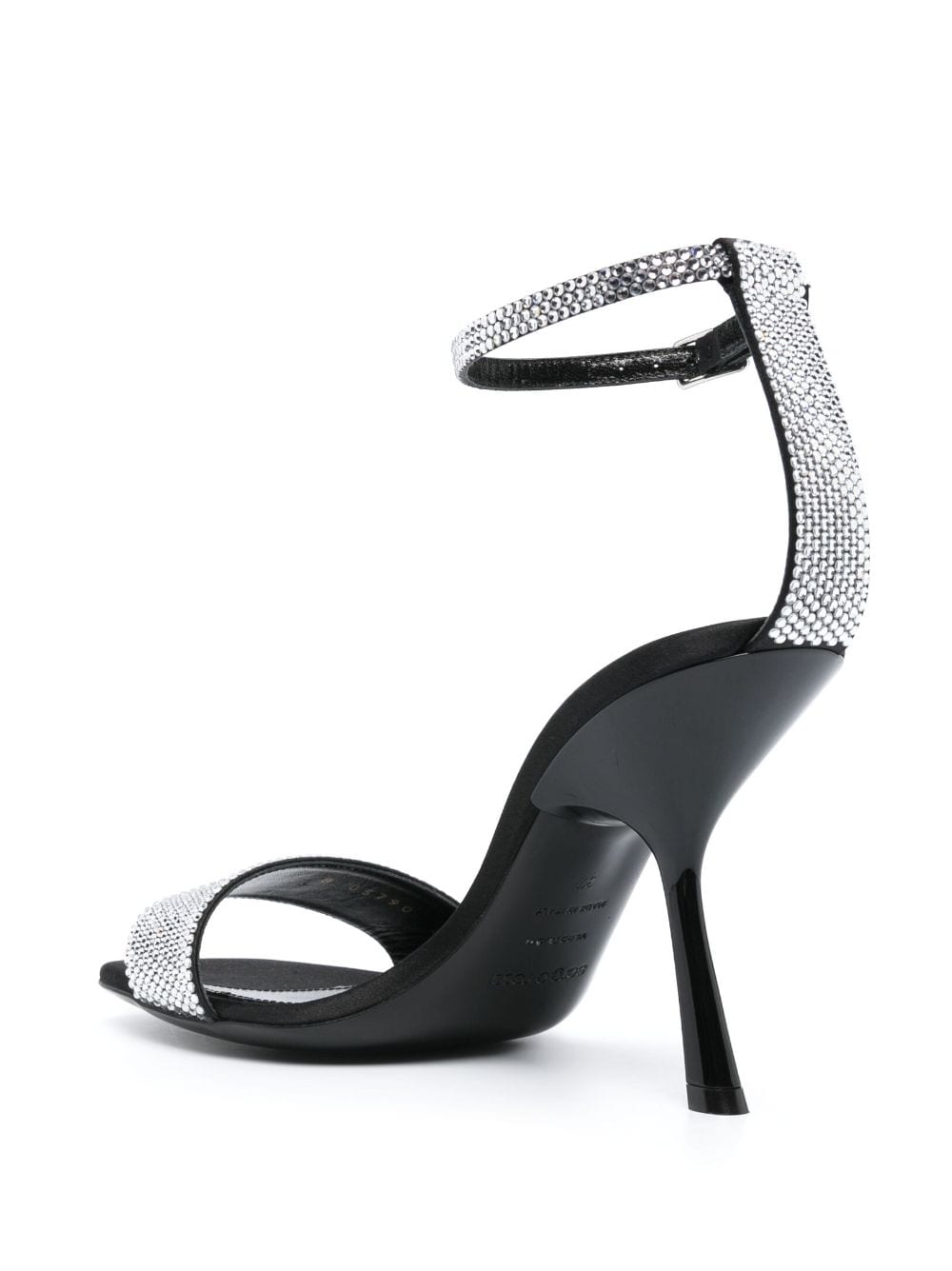 Shop Sergio Rossi X Evangelie Smyrniotaki 110mm Sandals In Black