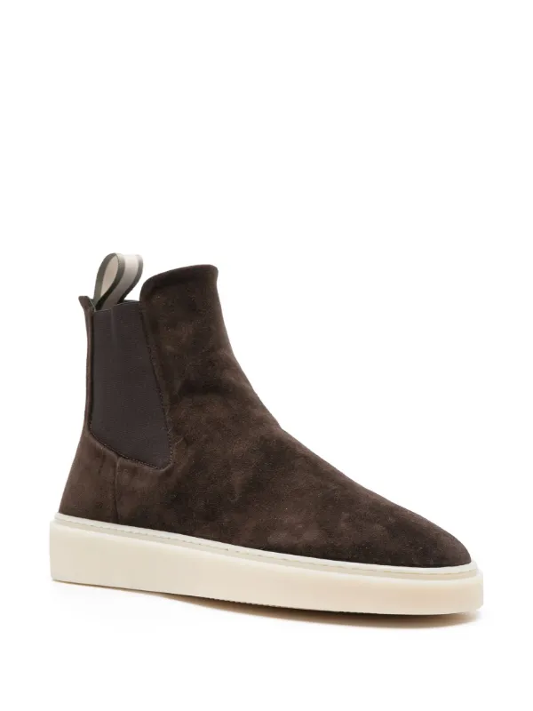 Officine Creative Muskrat 004 スエードブーツ | ブラウン | FARFETCH JP