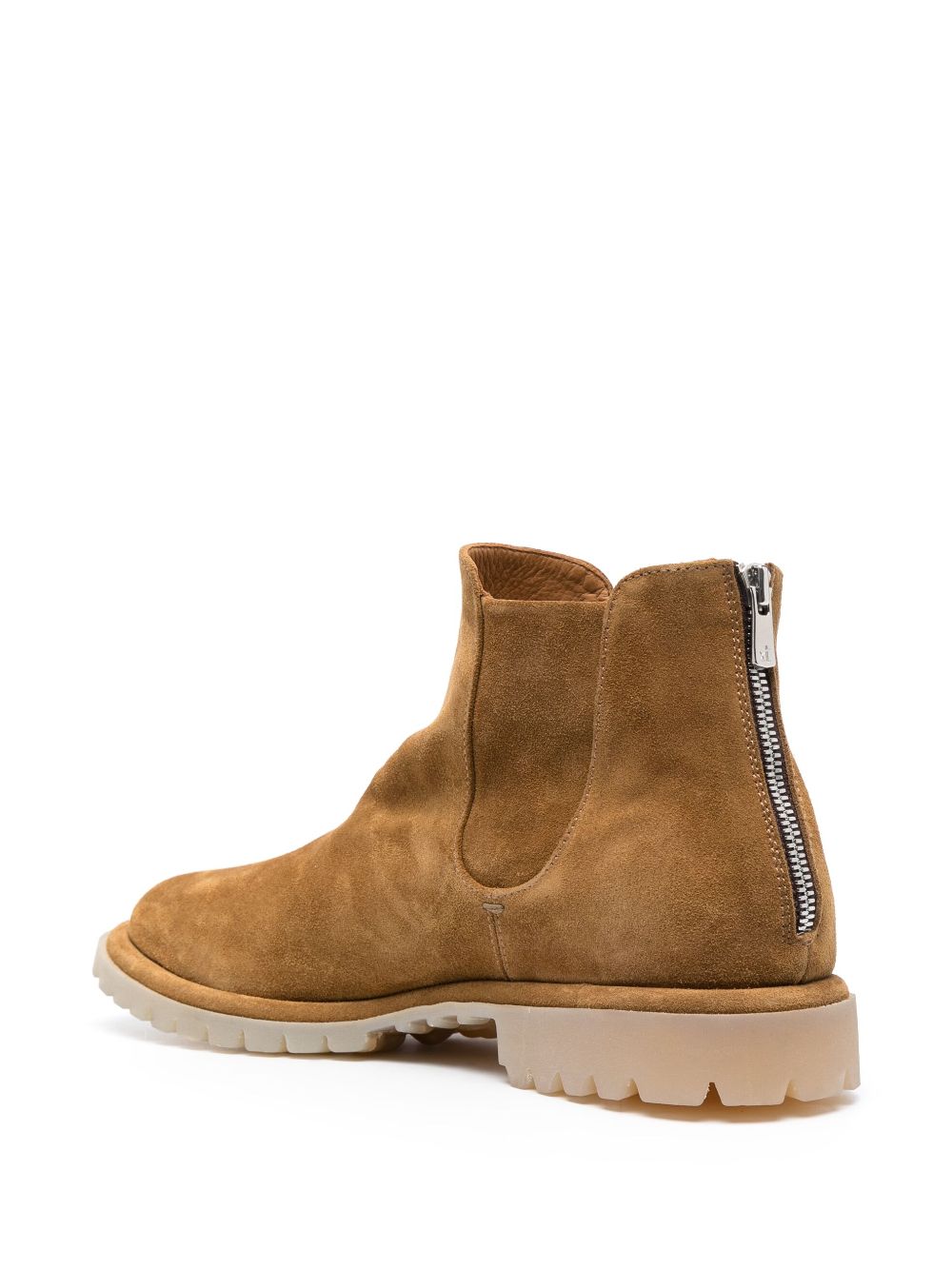 Officine Creative Suede Chelsea Boots | Brown | FARFETCH