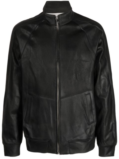 Taakk high-neck zipped bomber jacket