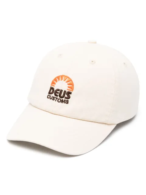 Deus Ex Machina Sunrise Dad logo-embroidered cotton cap