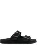 Manebi Hamptons suede sandals - Black