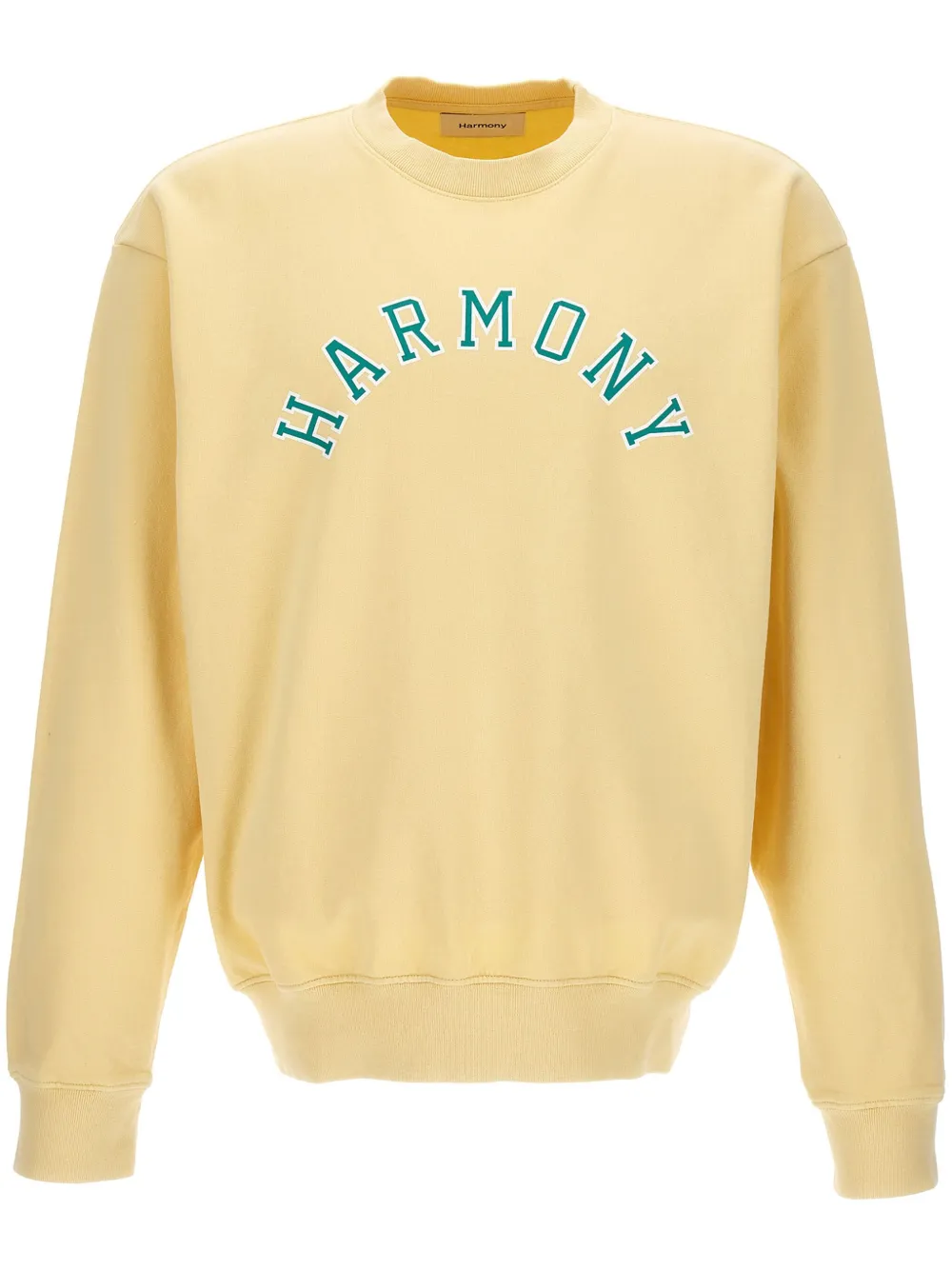 Harmony Paris Sael Varsity スウェットシャツ - イエロー Harmony Paris Sael Varsity スウェットシャツ - イエロー