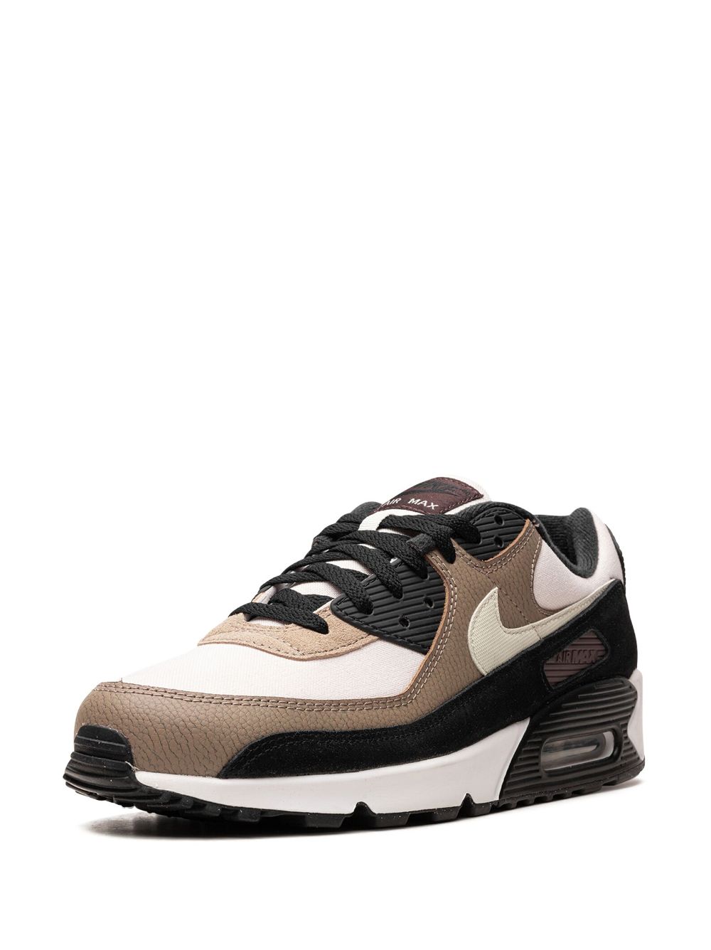 Shop Nike Air Max 90 "baroque Brown" Sneakers In Black