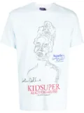 KidSuper Paint By Number cotton T-shirt - Blue