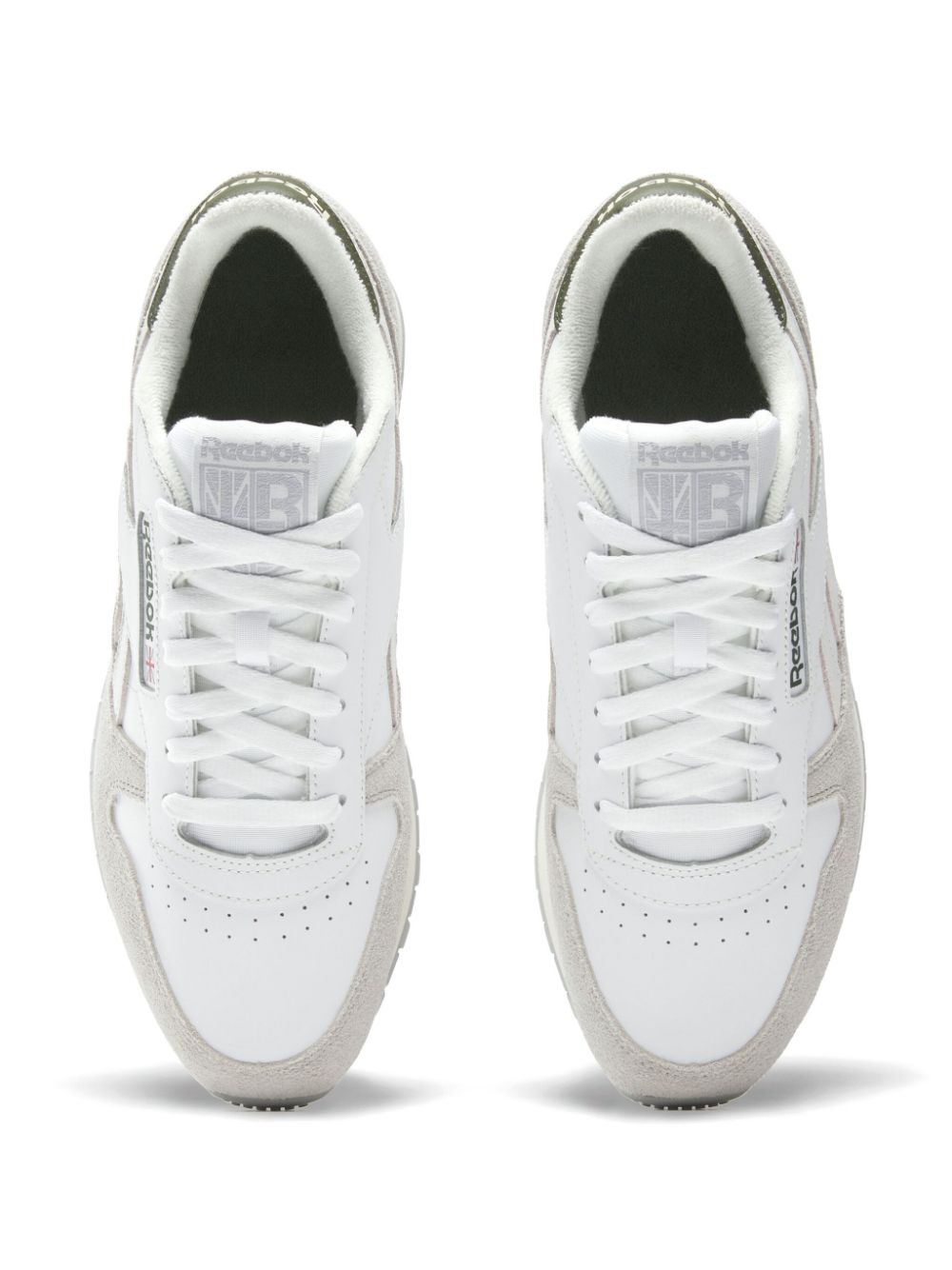 Reebok Classic panelled leather sneakers White