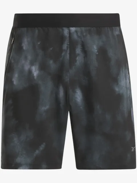 Reebok logo-print running shorts