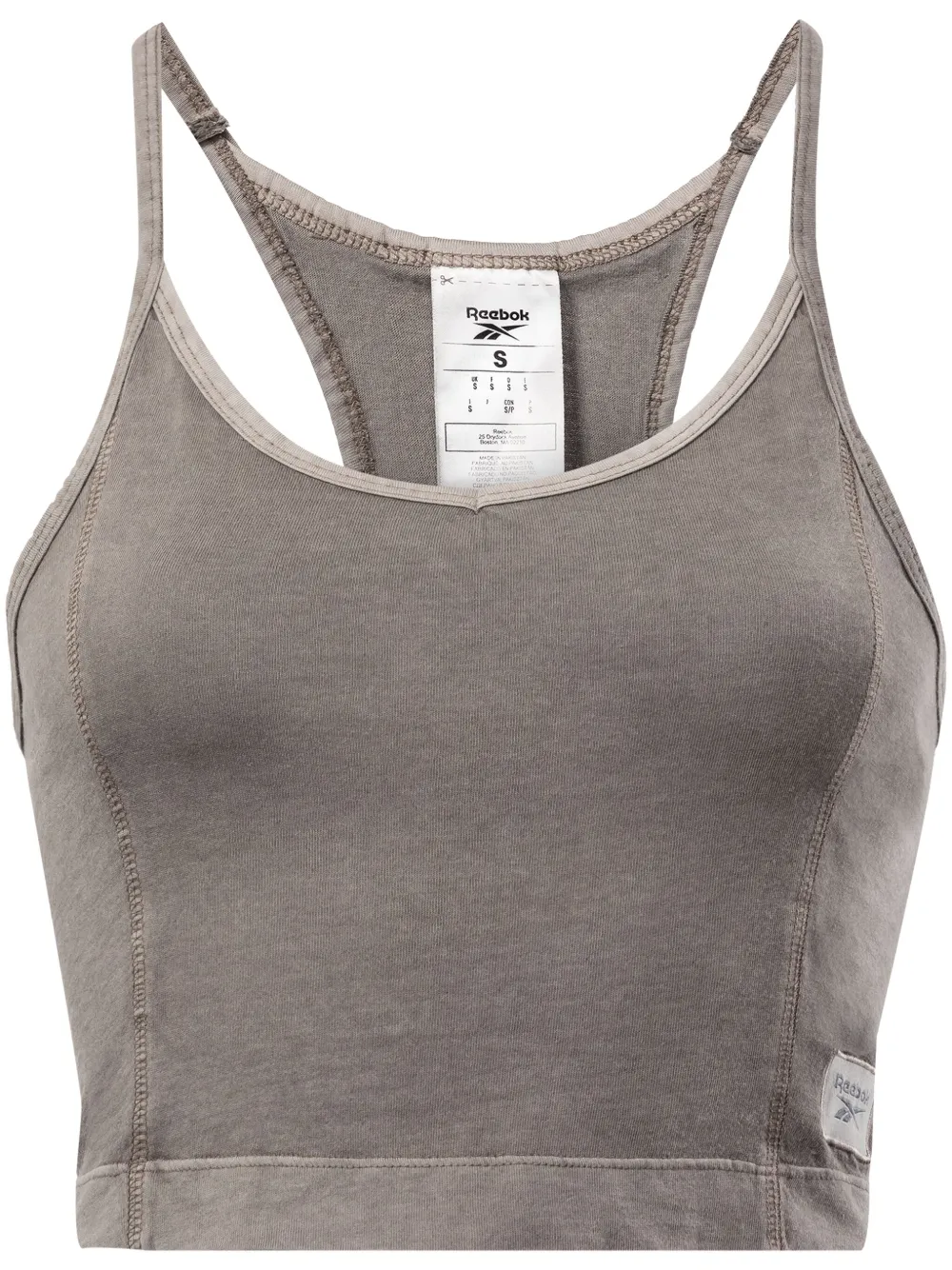 Reebok Tanktop met racerback Grijs