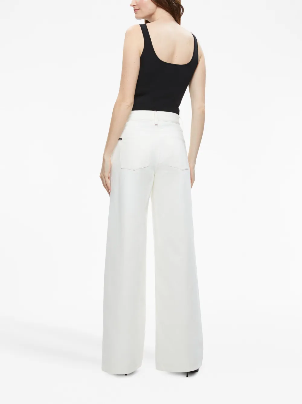 Trish Stars Low Rise Baggy Jeans