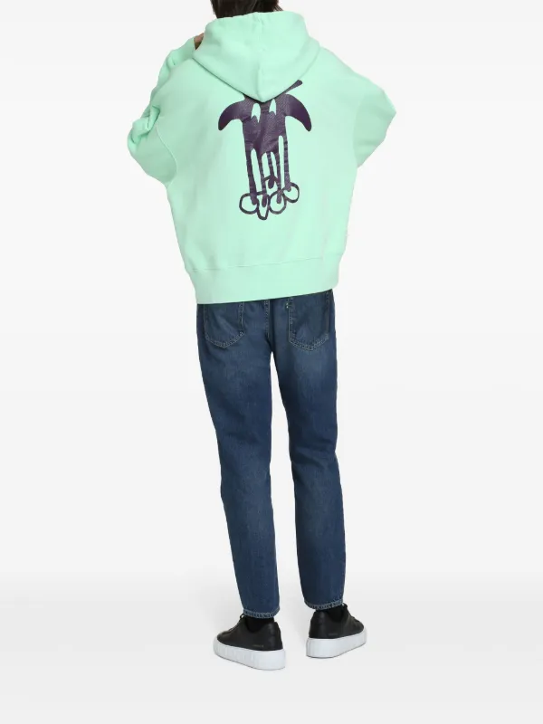 関税込【Palm Angels】Douby Lost In Amazonia ロゴ フーディー Get Palm Angels Bargain Sale Douby Lost In Amazonia Hoodie