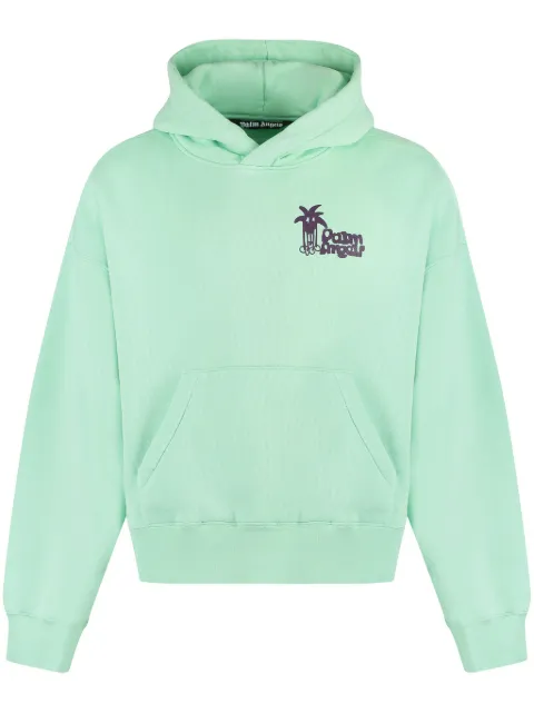 Palm Angels hoodie Douby con logo estampado