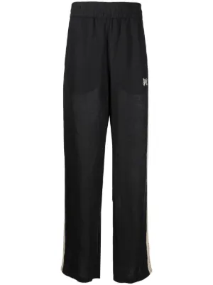 Palm Angels モノグラム ストレートパンツ | ブラック | FARFETCH JP