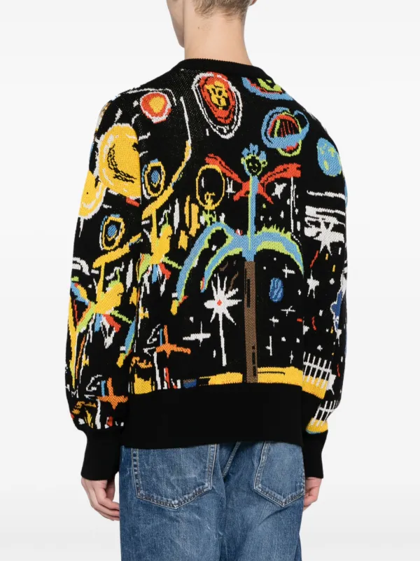 Palm Angels Starry Night セーター | ブラック | FARFETCH JP