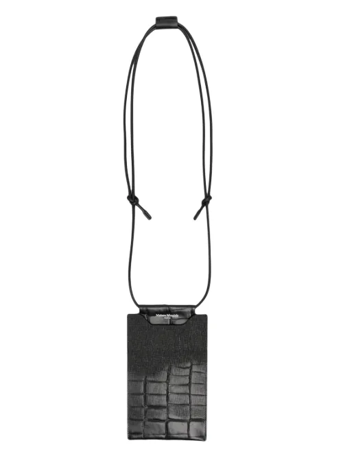 Étui pour smartphone à effet peau de crocodile - Maison Margiela - Modalova
