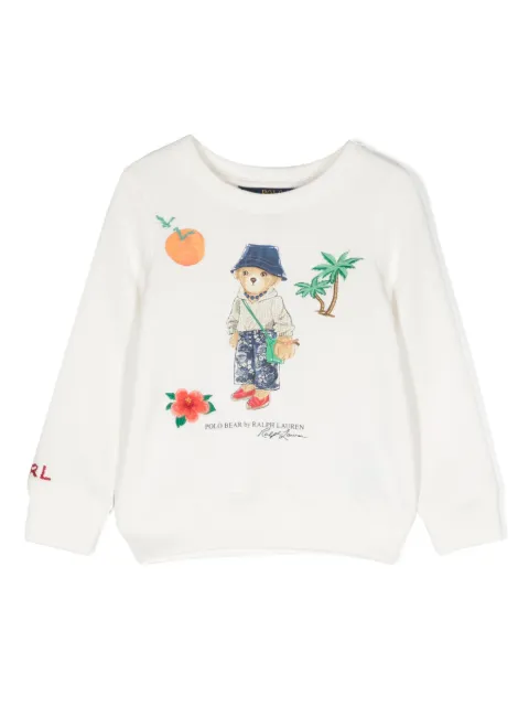 Ralph Lauren Kids Felpa con stampa grafica