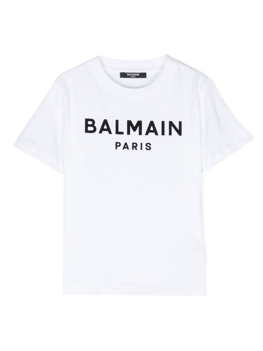 BALMAIN LOGO-PRINT SHORT-SLEEVE T-SHIRT