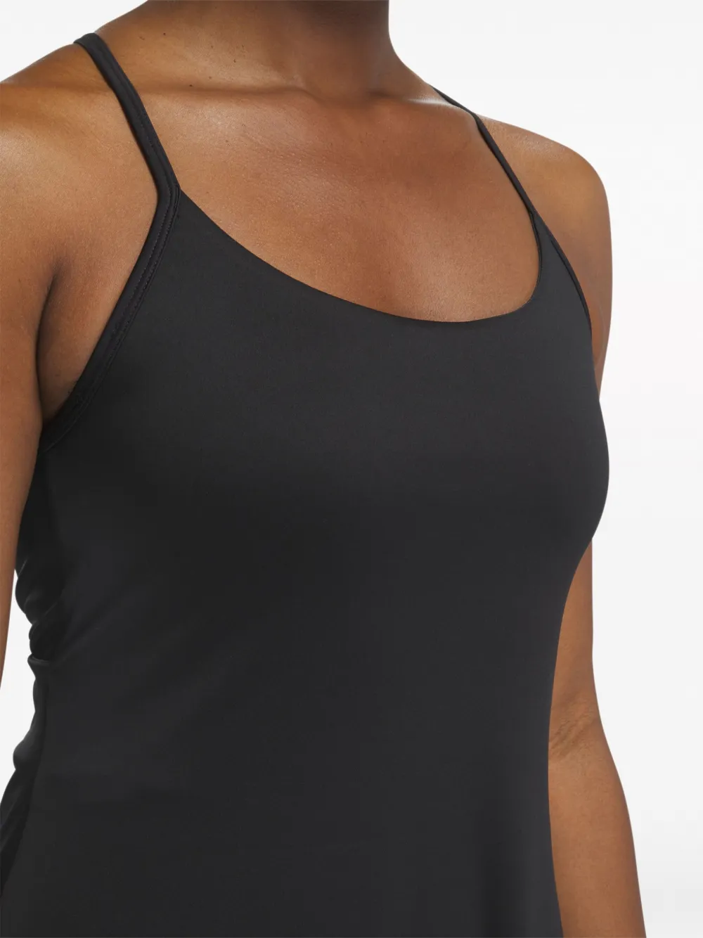 Reebok Lux jurk met bandjes Zwart
