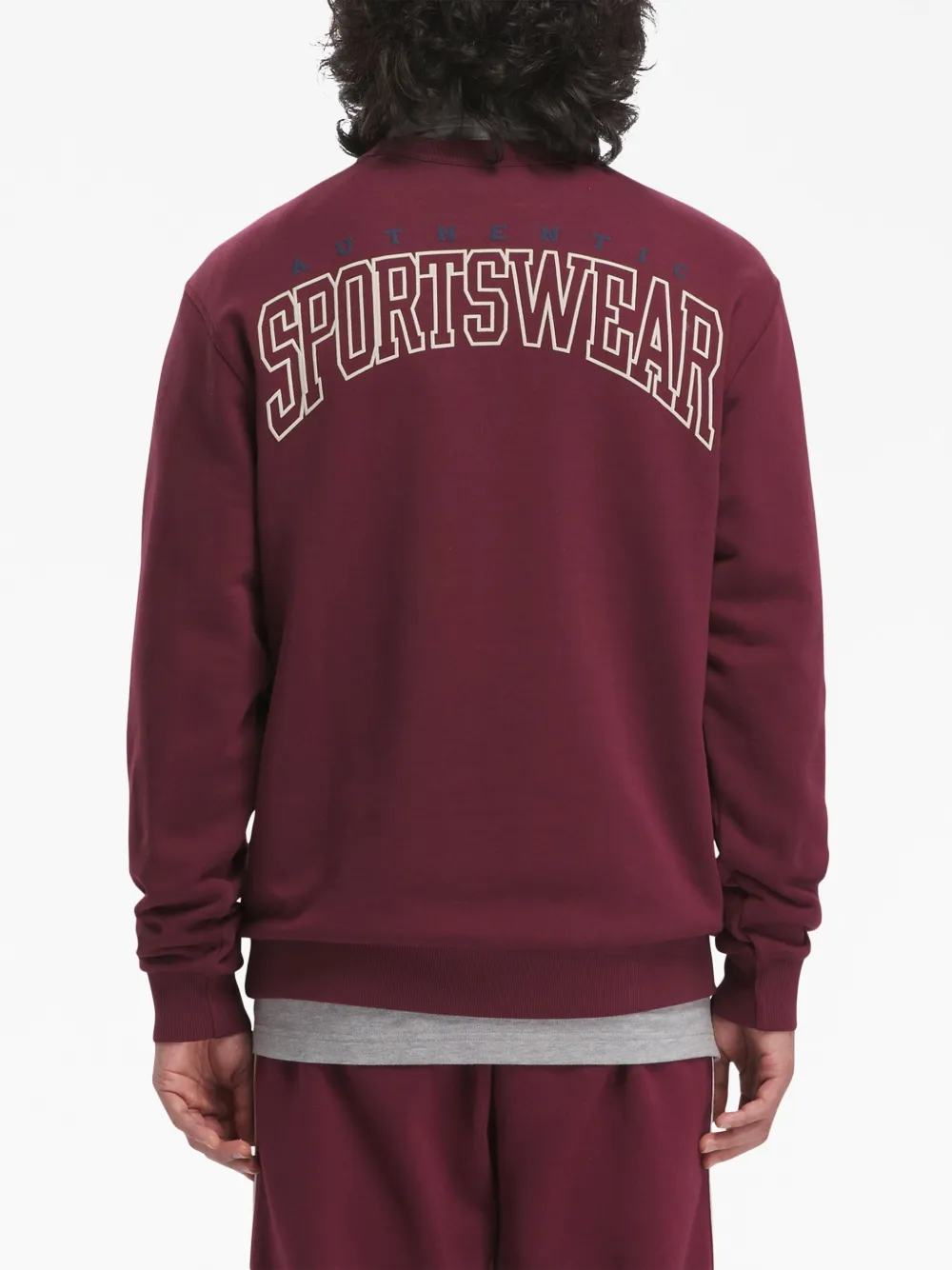 Reebok Sweater met logoprint Rood