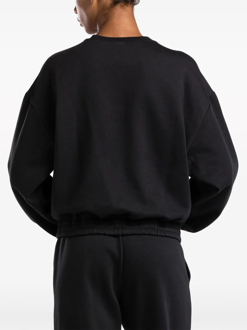 Reebok Sweater van katoenmix Zwart