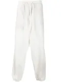 GUESS USA logo-print cotton track pants - White