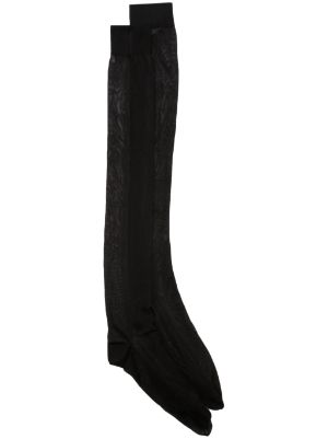 TABI SOCKS OVER THE KNEE BLACK