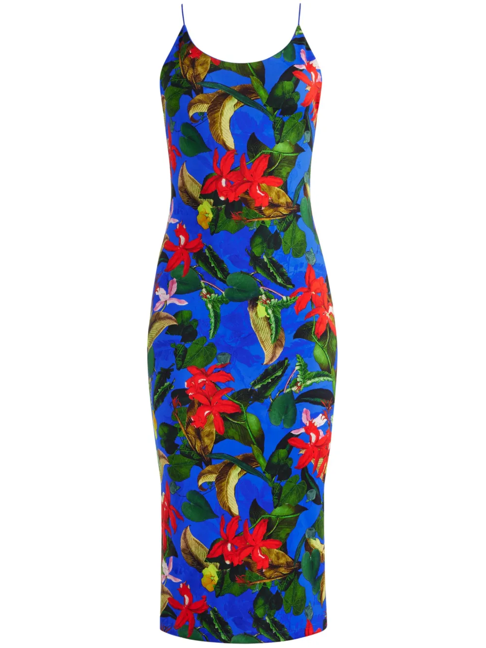 Alice + Olivia Hana Midi Dress Sunset Grove