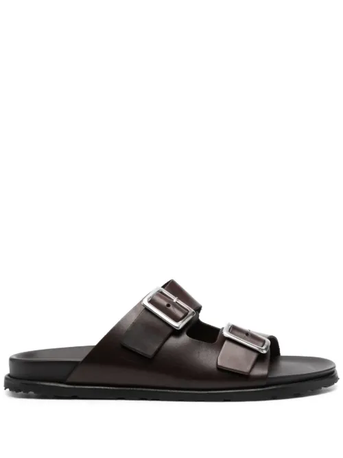 Sandales en cuir à boucles - Scarosso - Modalova