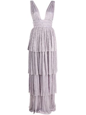 Sabina musayev gia discount ruffled maxi dress