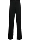 SAPIO straight-leg tailored trousers - Black