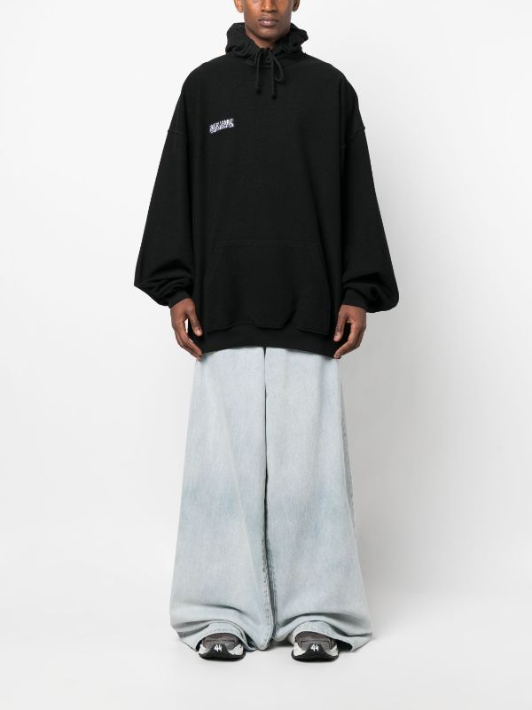 Vetements Inside-Out Oversized Hoodie