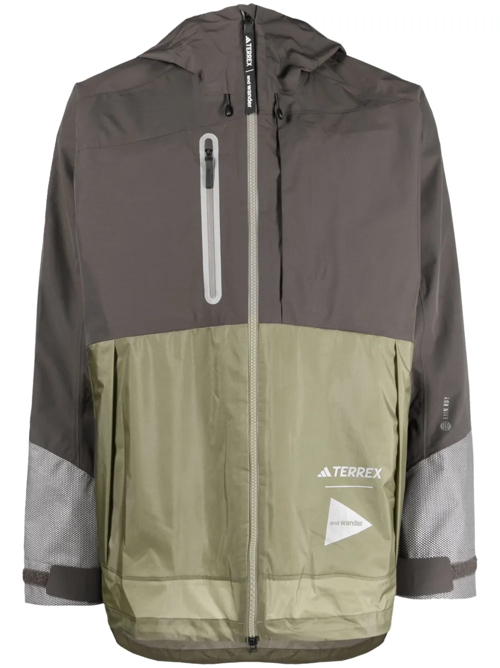 adidas x And Wander Terrex hooded jacket