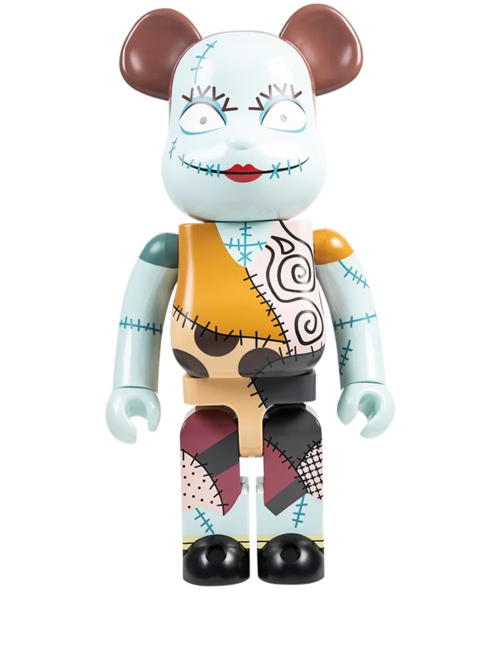 Medicom Toy X The Nightmare Before Christmas "sally" Be@rbrick 1000% Figure In Blue