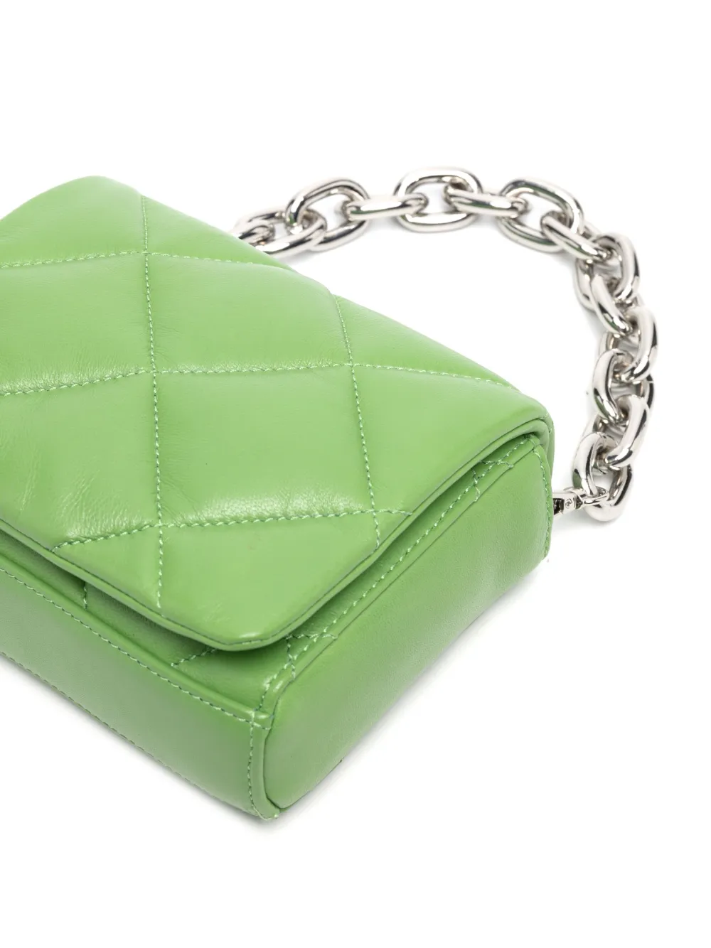 STAND STUDIO Hestia schoudertas met kettingdetail Groen