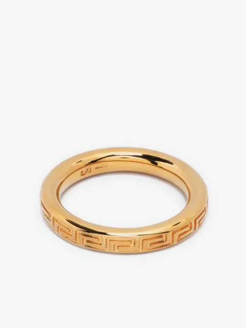 Versace anneau Greek Key