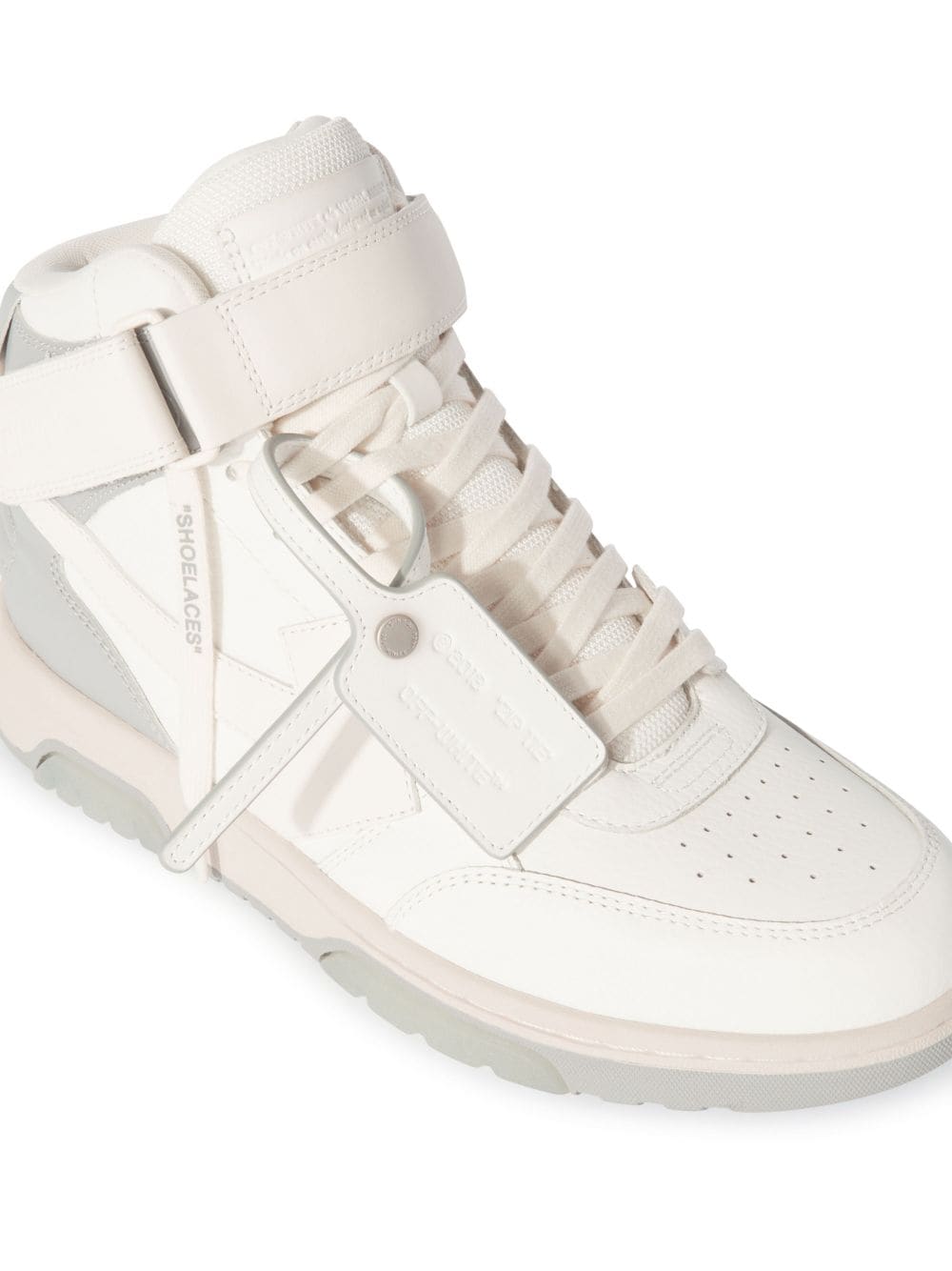 Shop Off-white Out Of Office Mid-top Sneakers In White
