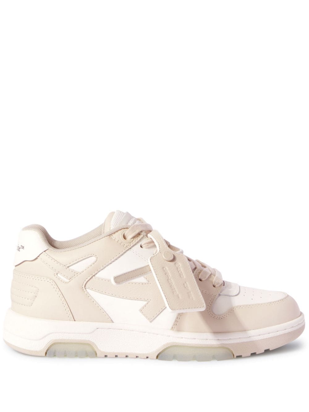 Shop Off-white Out Of Office Leather Sneakers In White