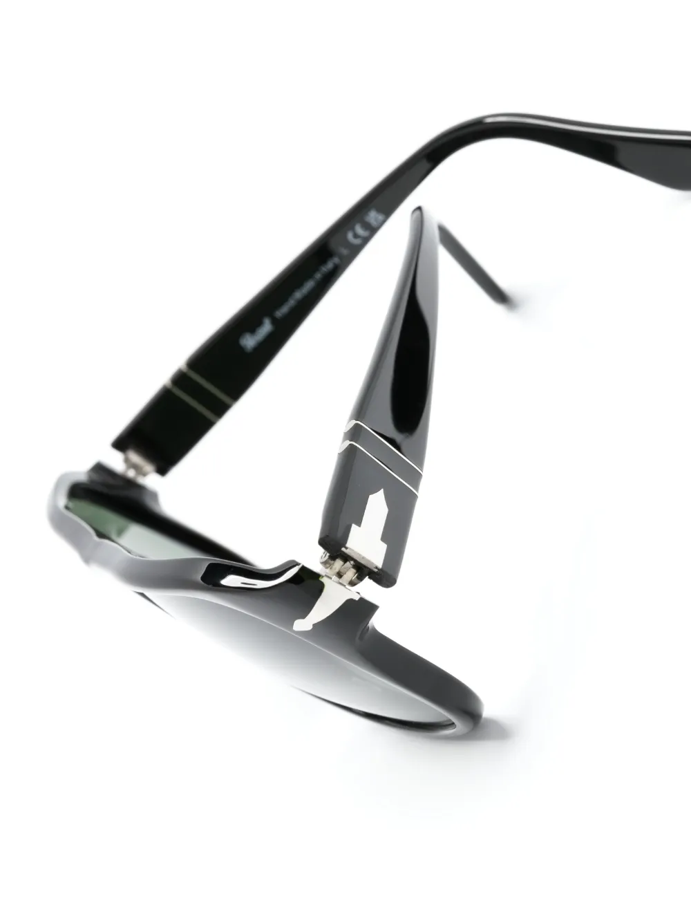 Persol Navigator-frame Sunglasses In Black