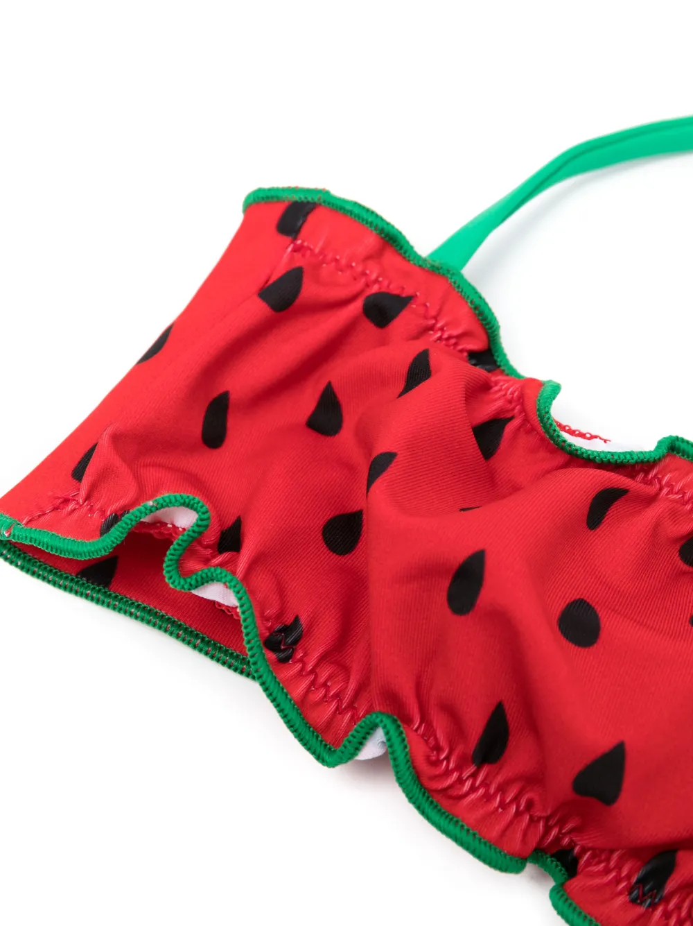 MC2 Saint Barth Kids Bikini met watermeloenprint - Groen