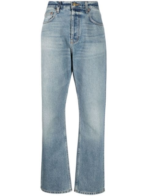 B SIDES straight-leg cotton jeans