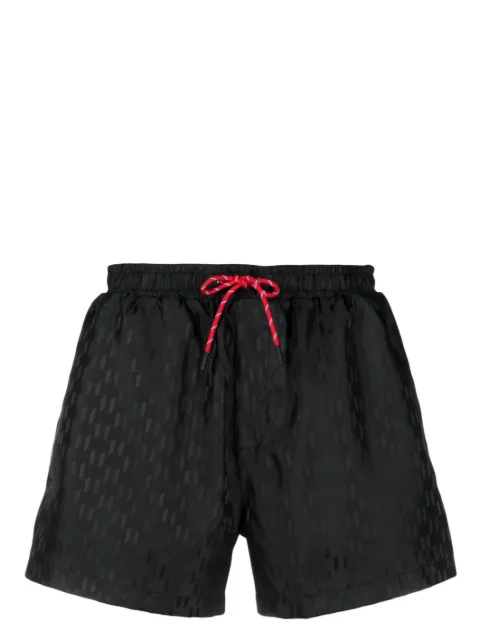 Karl Lagerfeld - monogram-pattern swim shorts