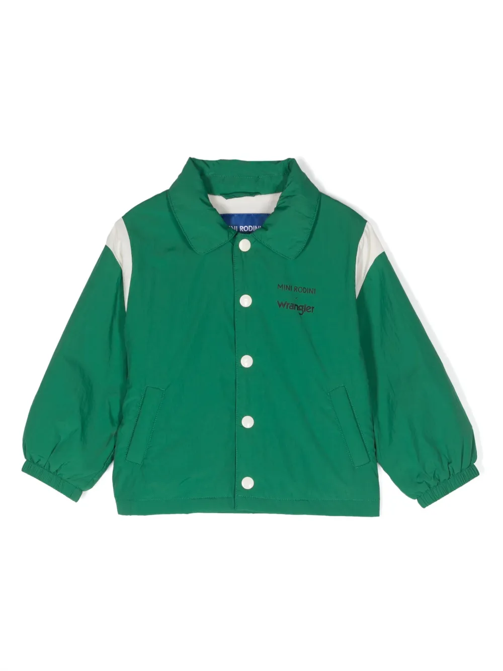 Mini Rodini Bomberjack met print Groen
