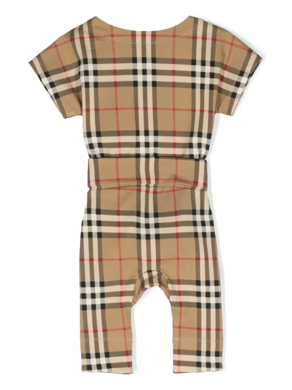 Burberry onesie cheap for baby boy
