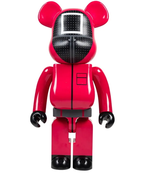 MEDICOM TOY x Squid Game Guard BE@RBRICK Figuur | Rood | FARFETCH NL