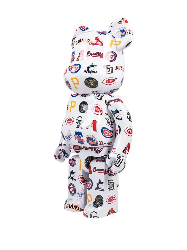 MEDICOM TOY x MLB National League BE@RBRICK Figure | White | FARFETCH