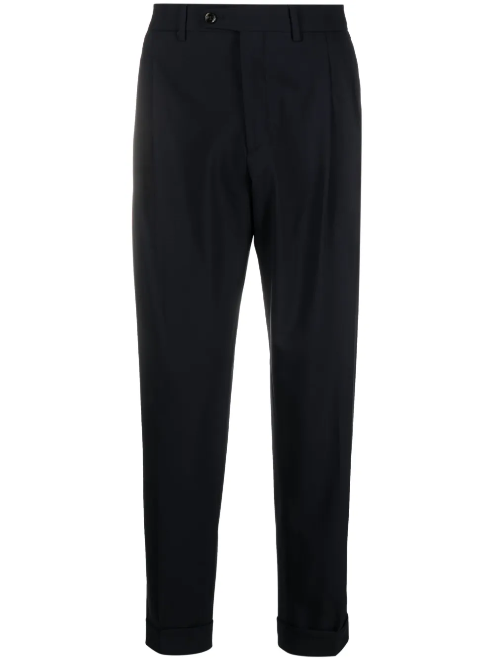 DELL'OGLIO STRAIGHT-LEG TAILORED TROUSERS