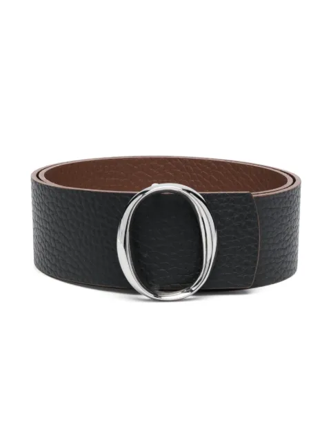 Orciani buckle-fastening leather belt 