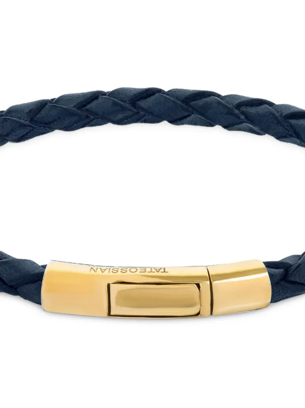 Tateossian Charles ブレスレット 18Kゴールド | ブルー | FARFETCH JP TATEOSSIAN カジュアルブレスレット